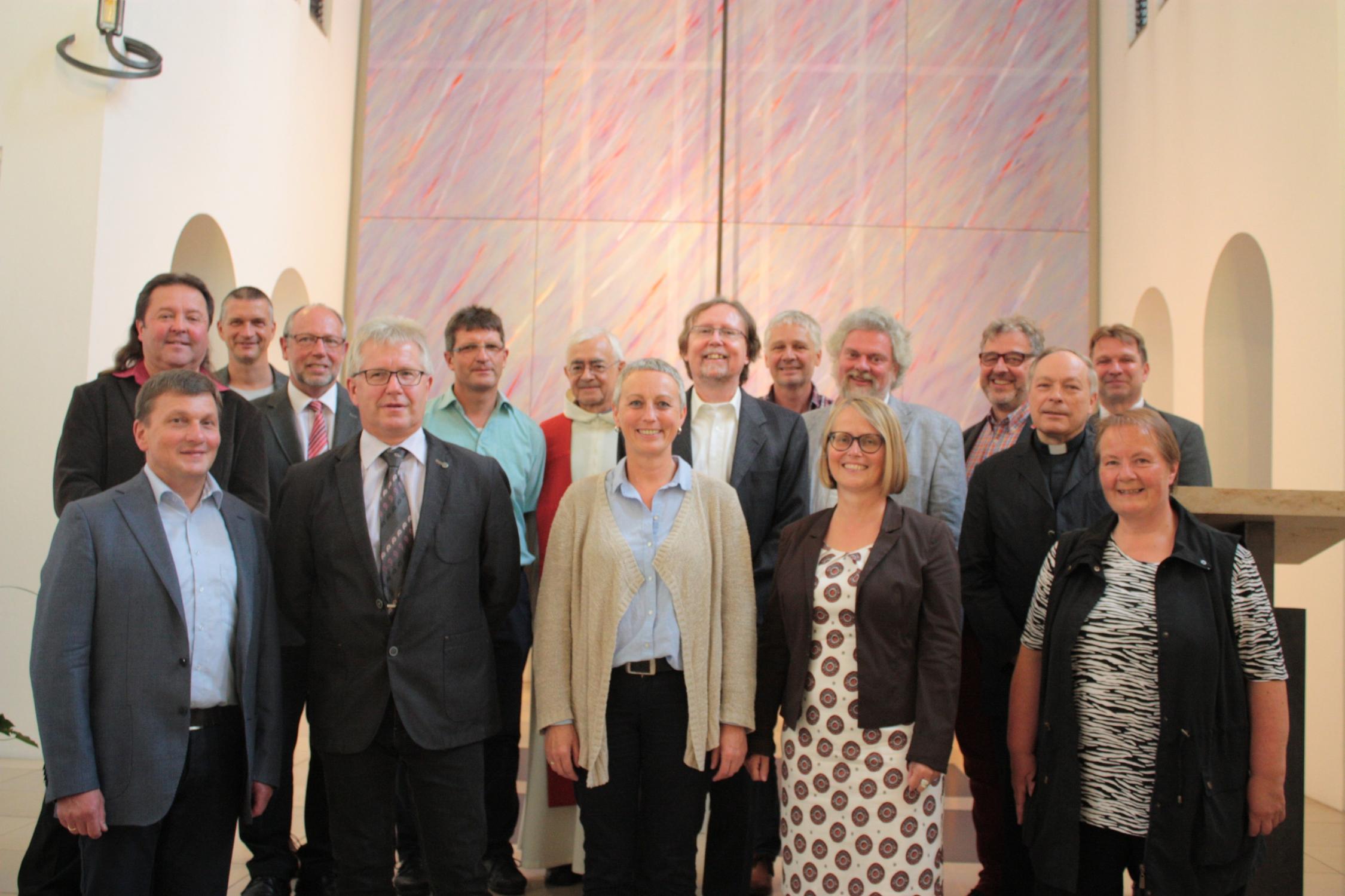 Gruppenbild der Jubilare und Ruheständler 2017
